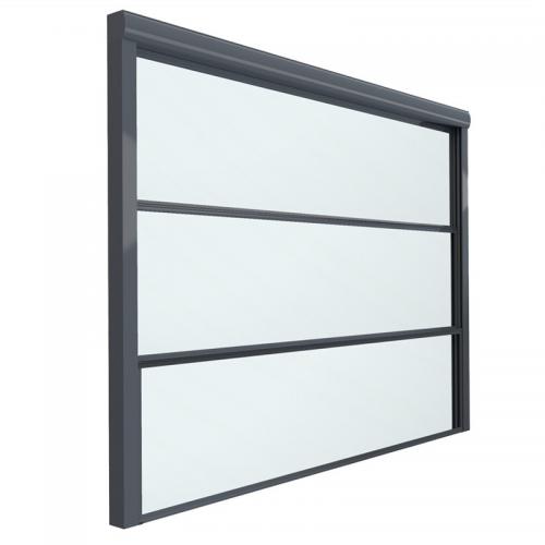 Powder-coated aluminum doors and windows